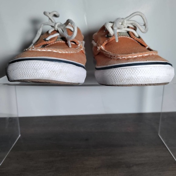 Sperry top sider orange youth size 2 m - Picture 6 of 7